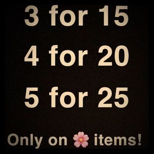 🌸BUNDLE & SAVE🌸